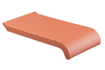 Parapety Zewnętrzne Ceramiczne 24 cm CEGLASTY mat