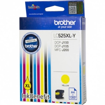 Tusz org. Brother LC-525XL Yellow J100 J105 J200