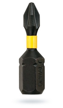 Биты с наконечниками Ph1x25мм ударные 5шт DEWALT TORSION