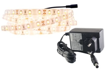 ZESTAW taśma LED 300 SMD IP65 5630 CIEPŁA 0.5m