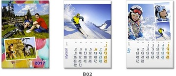 3 настольных фотокалендаря YOUR PHOTOS WIZARD