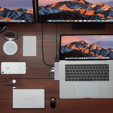 HyperDrive SOLO Hub USB-C для ноутбуков MacBook