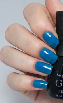 NUBAR GELICURE BLUE BOOST NPG053 ГИБРИДНЫЙ ЛАК