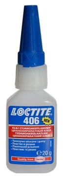 Loctite 406 Klej cyjanoakrylowy CA do tworzyw 20g