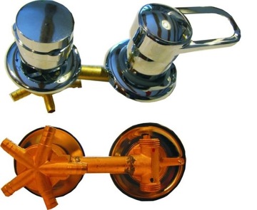 Bateria do kabin i paneli pryszn. 5 funkcji 12,5cm