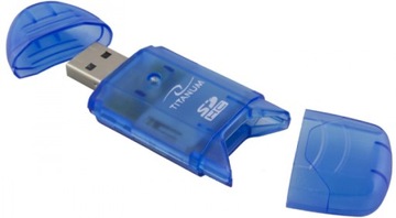 Устройство чтения карт памяти TITANUM mSD/SDHC/MMC USB 2.0