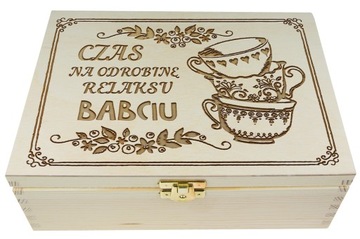 HERBACIARKA + GRAWER DLA DZIADKA I BABCI PREZENT