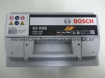 АККУМУЛЯТОР BOSCH SILVER S5 77 Ач 780A PowerFrame