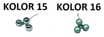 ПУЗЫРЬКИ С ПРОВОЛОКОЙ БЕЗЕНКИ 21 ЦВЕТ 2СМ 3 ШТ.