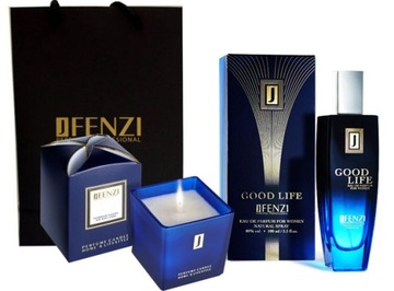 FENZI GOOD LIFE ZESTAW ŚWIECA NATURA+PERFUMY+TORBA