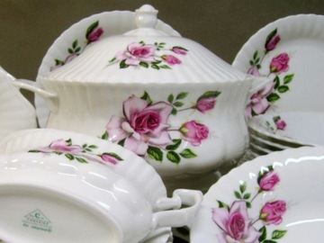 087 BULIONÓWKA 400 SPODEK 17 IWONA PORCELANA CHODZIEŻ MALCER 12/24