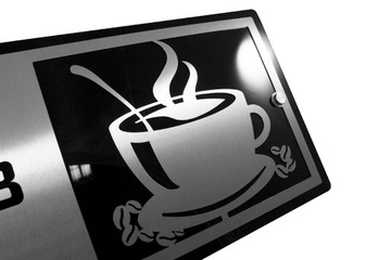 Kuchenny zegar ścienny Coffee Time