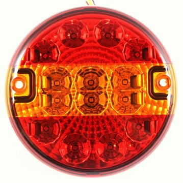 LAMPA TYLNA ZESPOLONA LED HAMBURGER 12V 24V TIR PRZYCZEPY HOMOLOGACJA