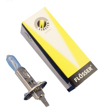 ŻARÓWKA H1 55W P14,5S 12V FLOSSER +50%