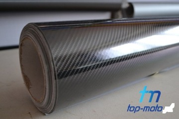 FOLIA CARBON 5D POŁYSK FIBER 6D 3D OKLEINA NOWOŚĆ