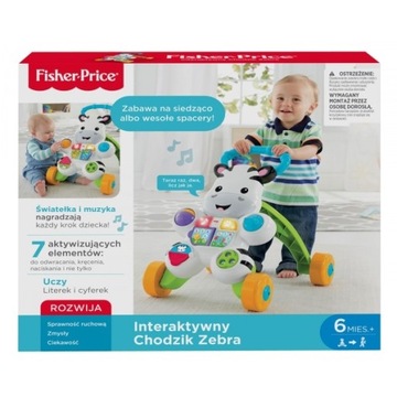 ИНТЕРАКТИВНЫЕ ПРОГУЛКИ FISHER PRICE ZEBRA DPL53