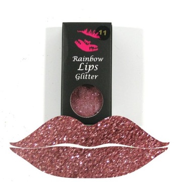 1szt Brokat do ust ZAPAS Glitter Lips DUŻO KOLORÓW