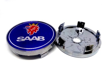 SAAB Zaślepka Felg Dekielek Dekielki Kapsel 60mm