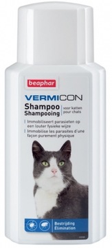 VERMICON SZAMPON DLA KOTÓW PCHŁY KLESZCZE 200 ml