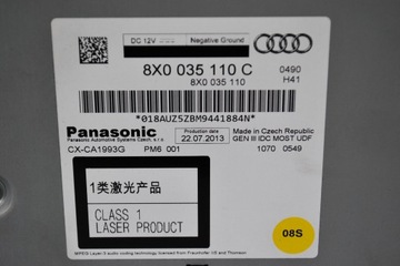 CD-чейнджер Audi A1 A4 A5 A6 A7 8X0035110C