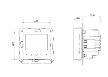 Регулятор температуры SALUS BTRP230(50) недель 164