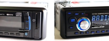 АВТОМОБИЛЬНОЕ РАДИО CD MP3 USB SD BLUETOOTH HANDS-FREE 4 x 60 Вт в ПОДАРОК