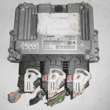PEUGEOT 206+ 1,4HDI KOMPUTER 0281016711 9676089280
