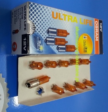 Лампа OSRAM LONGLIFE HY21W 12 В 21 Вт BAW9s Philips