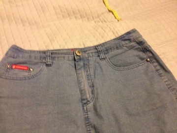 Spódnica jeansowa damska rozmiar 42 niebieska