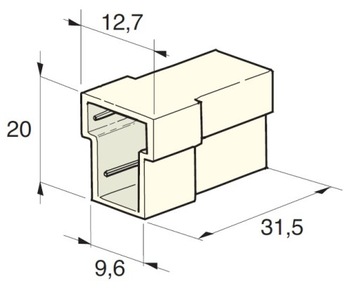 ЭЛЕКТРИЧЕСКИЙ РАЗЪЕМ 2-контактный OK-2 OK2