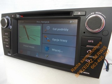 BMW E90 GPS AUTOMAPA DVD DOTYK 7 CALI JAK NOWE