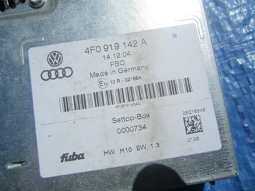 Модуль ТВ-тюнера Audi A8 D3 4E Lift '06 4F0919142A