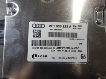 КОМПЛЕКТ AUDI RS5 8T BANG&OLUFSEN 8F1035223A