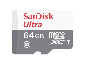 Карта памяти SANDISK ULTRA microSDXC 64 ГБ