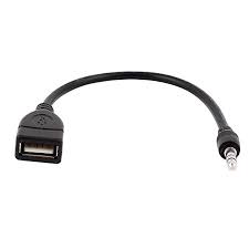 Kabel przejściówka Jack 3.5mm AUX USB HOST OTG