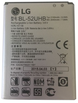 АККУМУЛЯТОР LG L70 D320 L65 D280 Spirit 4G LTE H440Y
