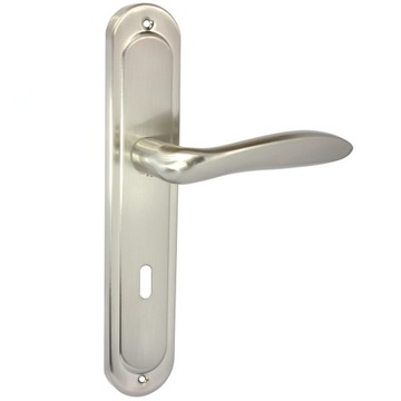 KLAMKA DRZWIOWA MAREA SOLIDNA SATYNA 72 mm