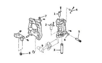 ПОВОРОТНАЯ ВТУЛКА ЗАДНЕЙ бабки TEREX 3521388M5