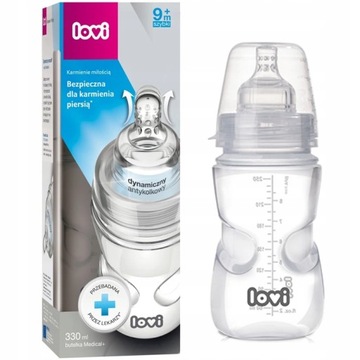 LOVI Butelka Medical+ 330ml smoczek