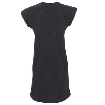 Sukienka- tunika w kolorze ciemno szarym melanż XL