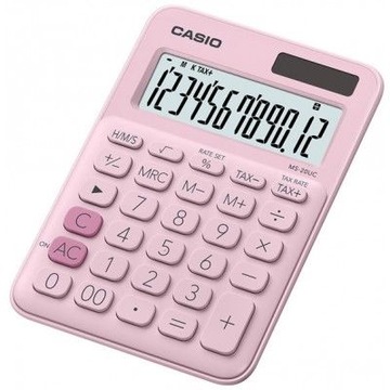 Kalkulator 12poz. Casio różowy MS20UCPKS