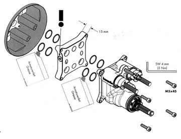 HANSGROHE Adapter 93181000 - do błędnych podejść