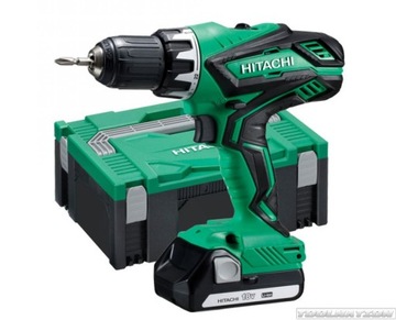 HITACHI DS18DJL WKRĘTARKA 18V 2x 1,5Ah 53NM