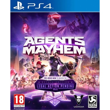 AGENTS OF MAYHEM + DLC / PL / PS4 / WARSZAWA SKLEP