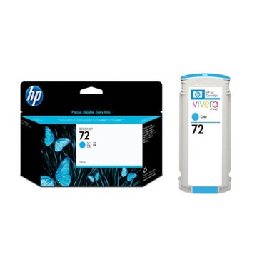 ATRAMENT HP 72 CYAN C9371A HP T610/1100/1200/1300