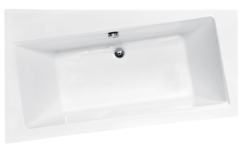 Wanna asymetryczna INFINITY 150x90 lewa + SYFON