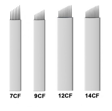 Nożyk Piórko Microblading IGŁY Makijaż 12CF