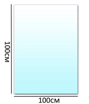 SZYBA PODSTAWA POD KOMINEK HART SZKŁO 100x100 8mm