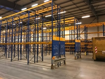 REGAŁ MAGAZYNOWY paletowy magazynowe REDIRACK