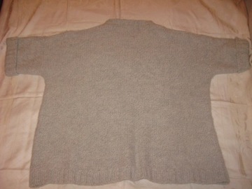 CALVIN KLEIN gruby sweter wełna i alpaca M XL XXL